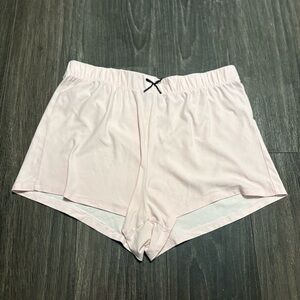 PLAYBOY Light Pink Elastic Waist Lounge Shorts